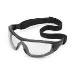 Swap Glasses Black Frame Clear Anti-Fog Lens