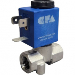 Steel 1/4" NPT Normally Open 3-Way Valve