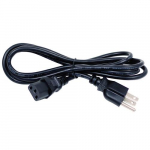 IEC C13 Outlet AC Power Cord with US Plug