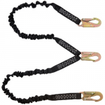Tie Off No Pack Energy Absorbing Lanyard, 4'