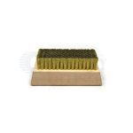 00.05" Brass Bristle Wood Block Brush
