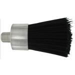 1" 0.10" Nylon Fill .125" Male Thread Brush