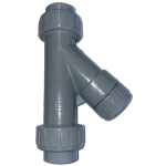 1" PVC Y-Strainer Union Connection