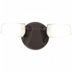 1300 Lumen Series LED Twin Flood Light, Bronze