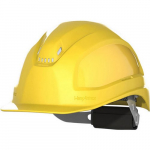 XP450AE Non-Vented Short Brim Hard Hat, Yellow