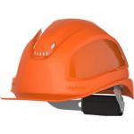 XP450AE Non-Vented Short Brim Hard Hat, Orange