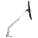 Evo Silver Articulating Monitor Arm