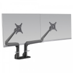 Evo Black Dual Monitor Arm