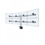 4 Over Monitor Mount, Silver