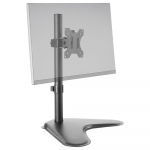 Black Single Monitor Stand