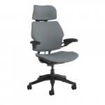 Freedom Task Chair With Headrest, Grey