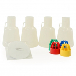 Tunair Flask Kit, 2.5L, No-Baffle, Silicone Filter