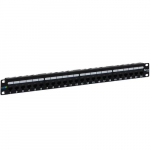 CAT6A Patch Panel in 110 Type with 24 Ports and 1 RMS