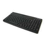 Keyboard with Reader, Compact, USB, Black