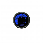 Boost LED Bargraph Gauge in Black Bezel Blue