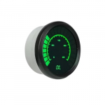 LED Analog Bargraph Oil Pressure Gauge, Green