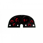 1963-1967 Corvette LED Digital Bargragh, Red