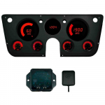 1967-1972 Chevy Truck Panel Red LED GPS