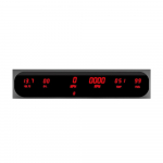 6 Gauge Universal Digital Panel, Red