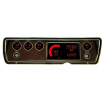 LED Digital Gauge Panel with Red LED