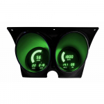 1967-1968 Camaro LED Digital Gauge Panel, Green