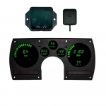 1982-1990 Camaro Panel Green LED GPS