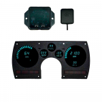 1982-1990 Camaro Panel Teal LED GPS