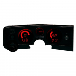 1969 Chevelle LED Digital Gauge Panel, Red