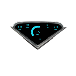 LED Digital Gauge Panel (55-59 Chevy)