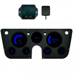 1967-1972 Chevy Truck Panel Blue LED GPS