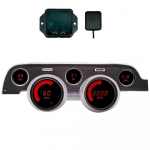 1967-1968 Ford Mustang Panel Red LED GPS