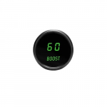 Boost LED Digital Gauge in Black Bezel Green
