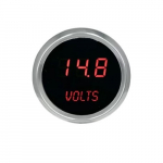 LED Digital Voltmeter 2-1/16" 7-25.5 Volt, Red