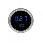 LED Digital Trans Temperature Gauge, Blue