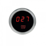 LED Digital Trans Temperature Gauge, Red