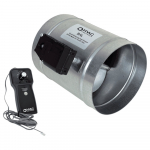 10" Round Electronic Remote Balancing Damper