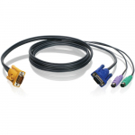 6" PS/2 And VGA Bonded KVM Cable