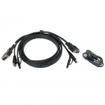 10 ft DVI USB KVM Cable Kit with Audio TAA