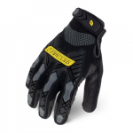 Impact Glove, Black, Ventilated, L