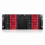 Storage Server Rackmount, Red, 12-Bay Hotswap