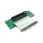 2U 2 PCIe x16 with 7cm Ribbon Cable