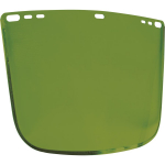 F30 Acetate Face Shields, Light Green