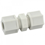 Union Connector, 3/4" Tube, Plastic Gripper