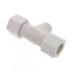 Male Branch Tee 3/4" x 1/2" Kynar Plastic Gripper