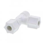 Male Run Tee 3/4" x 1/2" Kynar Plastic Gripper