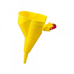 Funnel for Steel Type I Safety Cans Only, Yellow