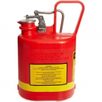 Safety Can, Flammables, Flame Arrester, 1 Gallon, Red