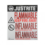 Haz-Alert Flammable Large Warning Label