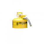 AccuFlow Safety Can for Diesel, 2.5 Gallon, Yellow