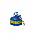 AccuFlow Safety Can for Kerosene, 2.5 Gallon, Blue